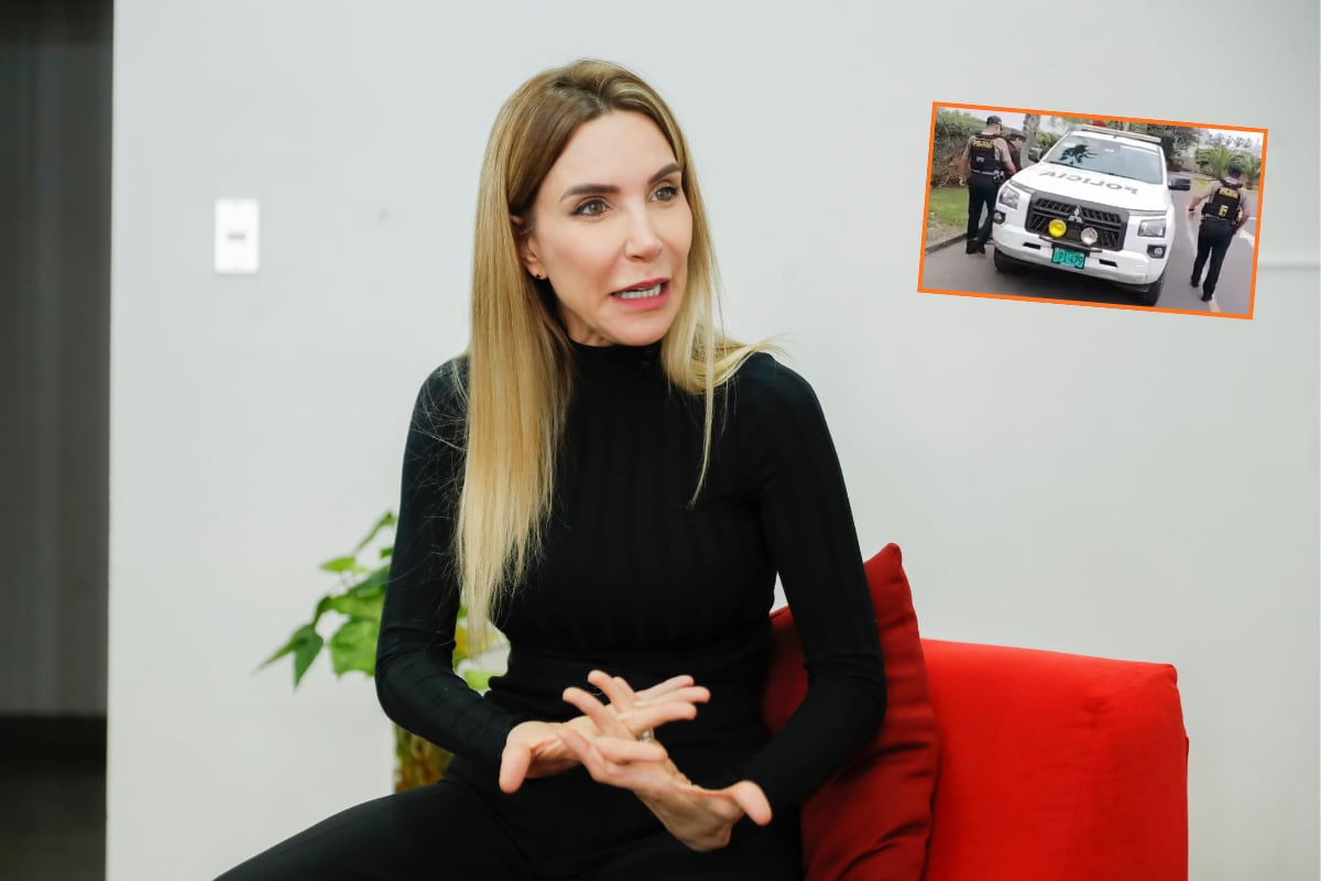 Juliana Oxenford muestra las pruebas contra acosador: “Este tipo es un peligro para mi familia y mi vida”