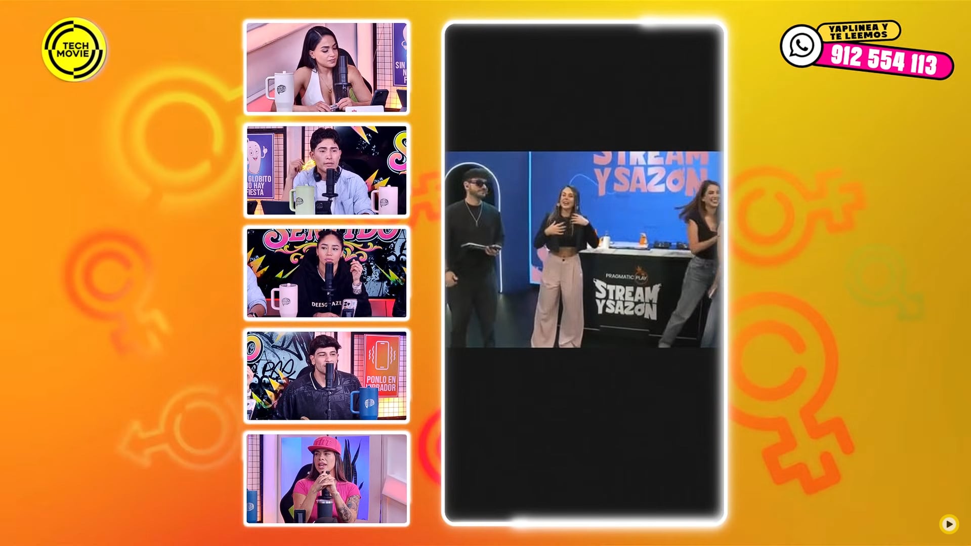 Influencer cuadró por completo a Suheyn Cipriani. (YouTube: TVMOS+)