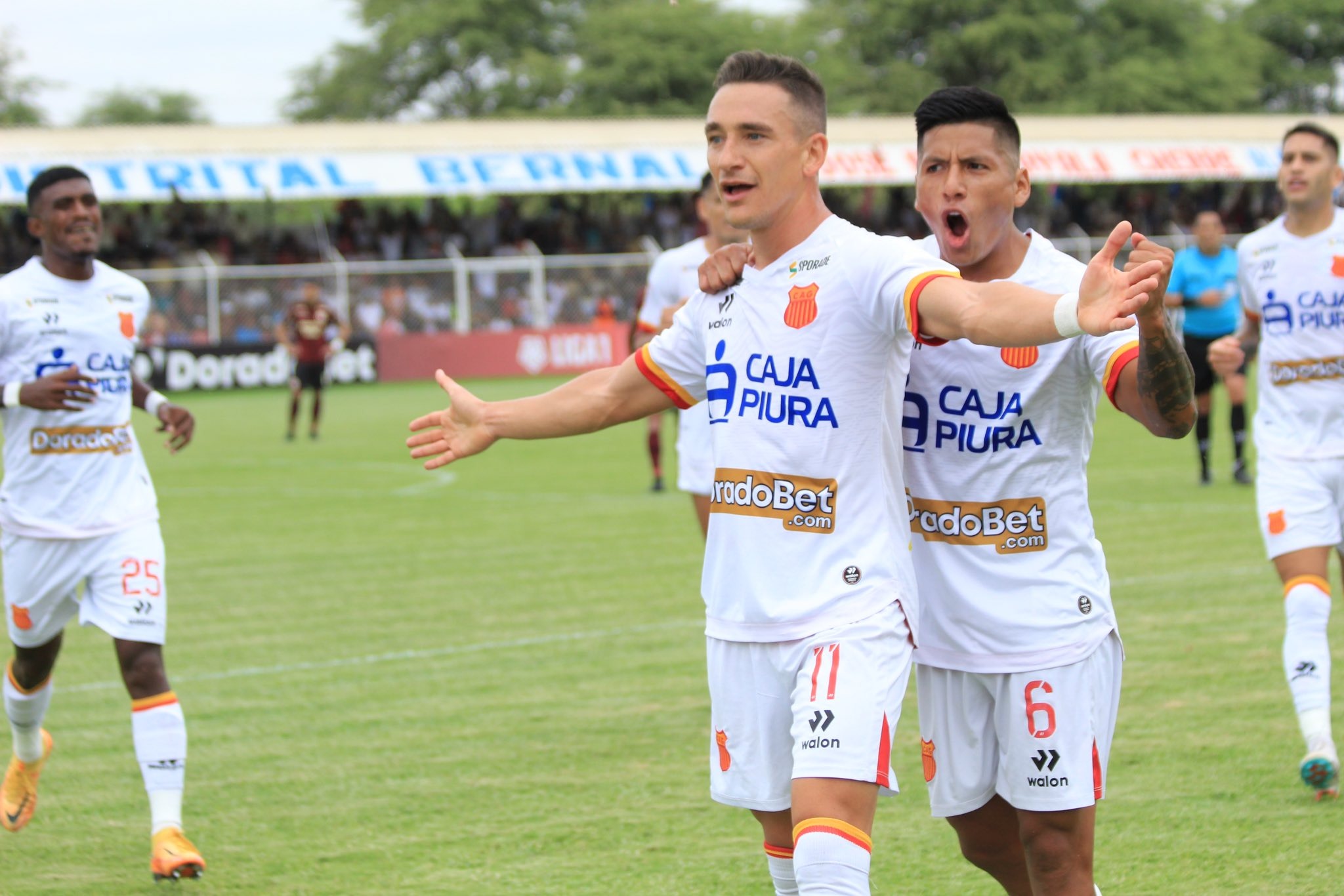 Neri Bandiera festeja su gol ante Universitario ( Foto: Liga 1)