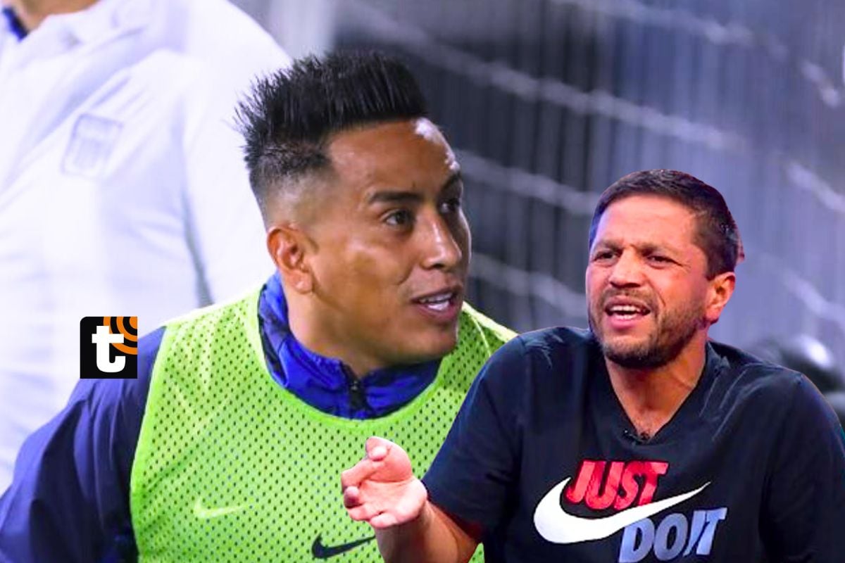Christian Cueva se enfrentó a Pedro García tras el anució de su salid de Alianza Lima (Foto: GEC)