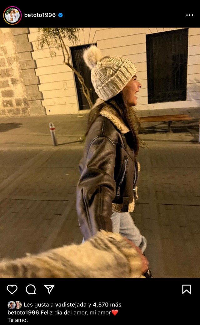 TROME | San Valentín: Así celebraron las parejas de Chollywood este 14 de febrero (Foto: Instagram - Trome)