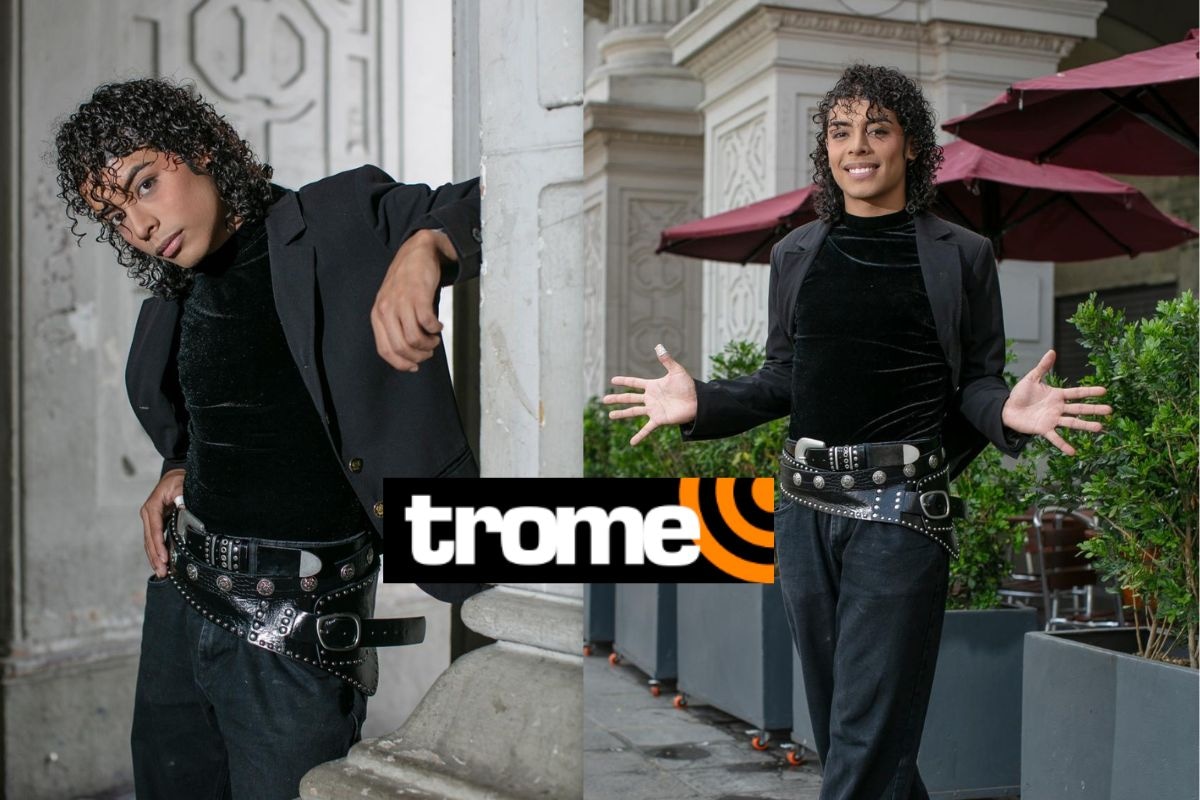 Gabriela Villanueva sorprende con el parecido que tiene al Rey del Pop. Foto: Julio Reaño Mesones/Trome.