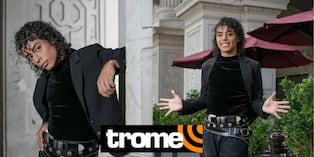 Gabriela Villanueva sorprende con el parecido que tiene al Rey del Pop. Foto: Julio Reaño Mesones/Trome.