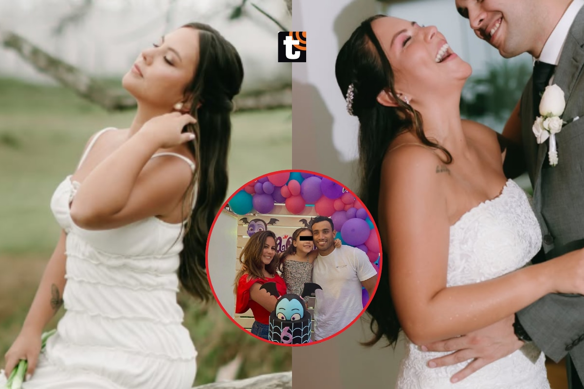 Aleska Zambrano responde rumores de embarazo tras su boda.