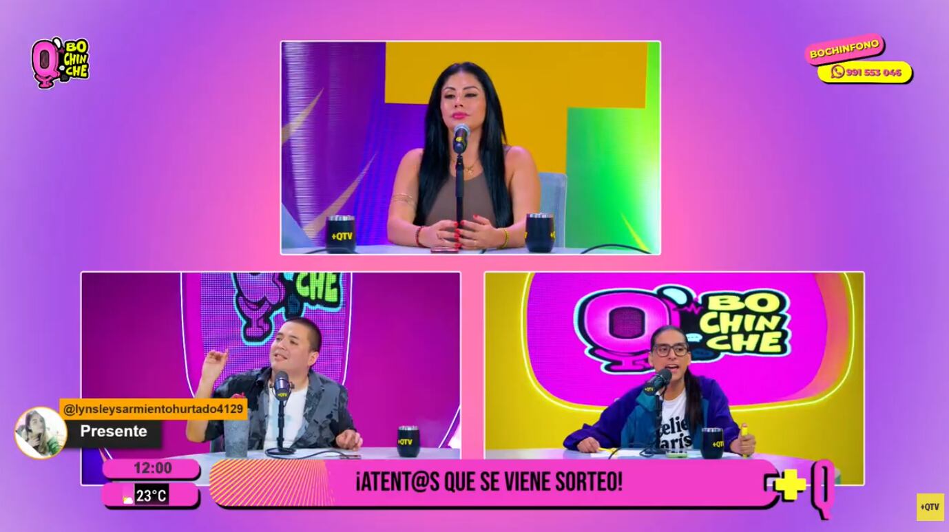 Vanessa Pumarica descarta haber recibido llama de 'La Granja vip', pero no tiene problemas de estar frente a frente con Pamela López.