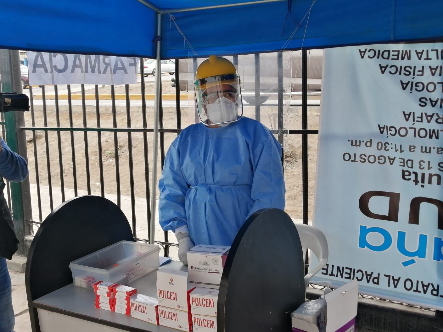 Más de 40 personas atienden los puntos COVID implementados en Lima. (Foto: Minsa)