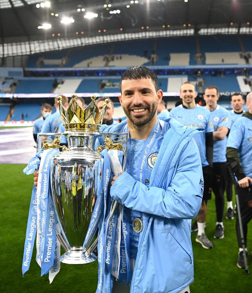 Sergio Aguero deja el Manchester City después de diez años en el club. Se fue como campeón y goleador histórico.