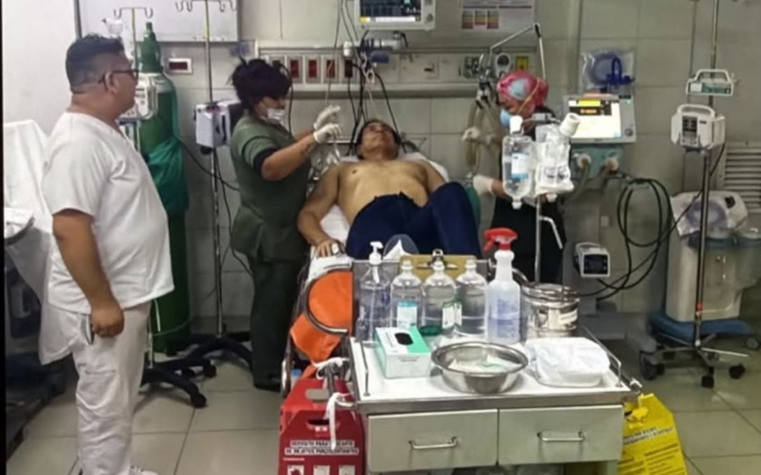 Martín Vizcarra fue trasladado a UCI de hospital de Ate. Foto: Difusión