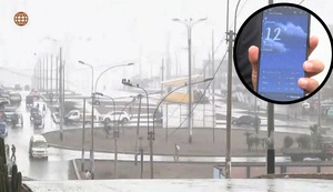 Intensa llovizna, temperatura de 12 grados y neblina sorprende a limeños