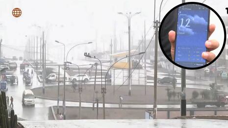 Intensa llovizna, temperatura de 12 grados y neblina sorprende a limeños