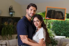 Mayra Goñi y Rodrigo Brand son captados besándose: Mexicano arremete contra reporteros al verse descubierto | VIDEO