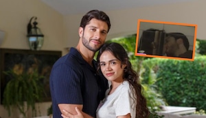 Mayra Goñi y Rodrigo Brand son captados besándose: Mexicano arremete contra reporteros al verse descubierto | VIDEO