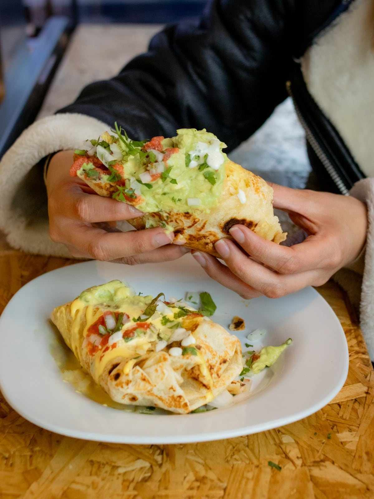 Los tacos que uno de los favoritos de los clientes.