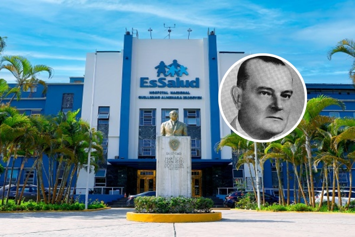 Un día como hoy, 10 de febrero, en 1941 se fundó el Hospital Nacional Guillermo Almenara Irigoyen. Foto: Internet.