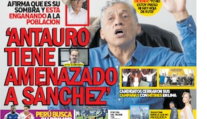 ‘ANTAURO TIENE AMENAZADO A SÁNCHEZ’