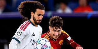 Real Madrid se llevó sorpresa en su visita a la Roma (Foto: @realmadridCF)
