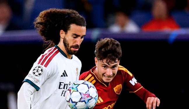 Real Madrid se llevó sorpresa en su visita a la Roma (Foto: @realmadridCF)