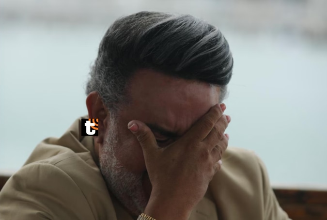 Andrés Hurtado, Chibolín, no la pasa nada bien. (@photo.gec)