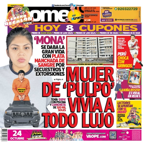 Portada Trome