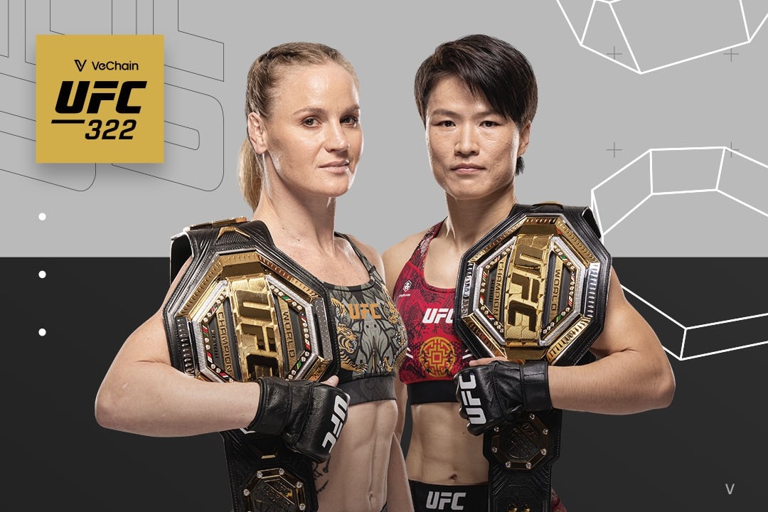 Valentina Shevchenko vs. Weili Zhang por el título de peso mosca del UFC. (UFC)