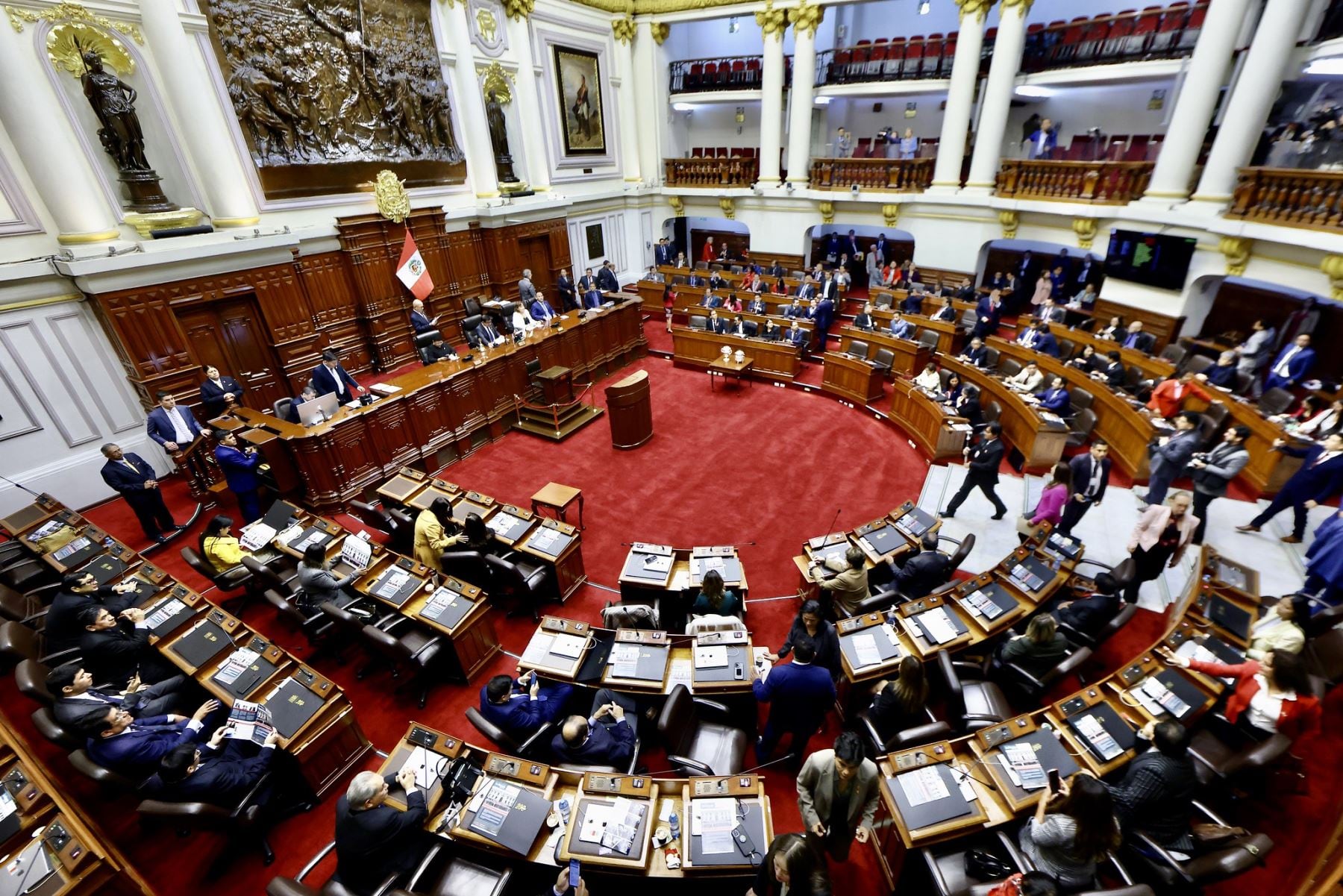 Cámara de Diputados deberá analizar el pedido de facultades legislativas del Congreso. Foto: cortesía Agencia Andina