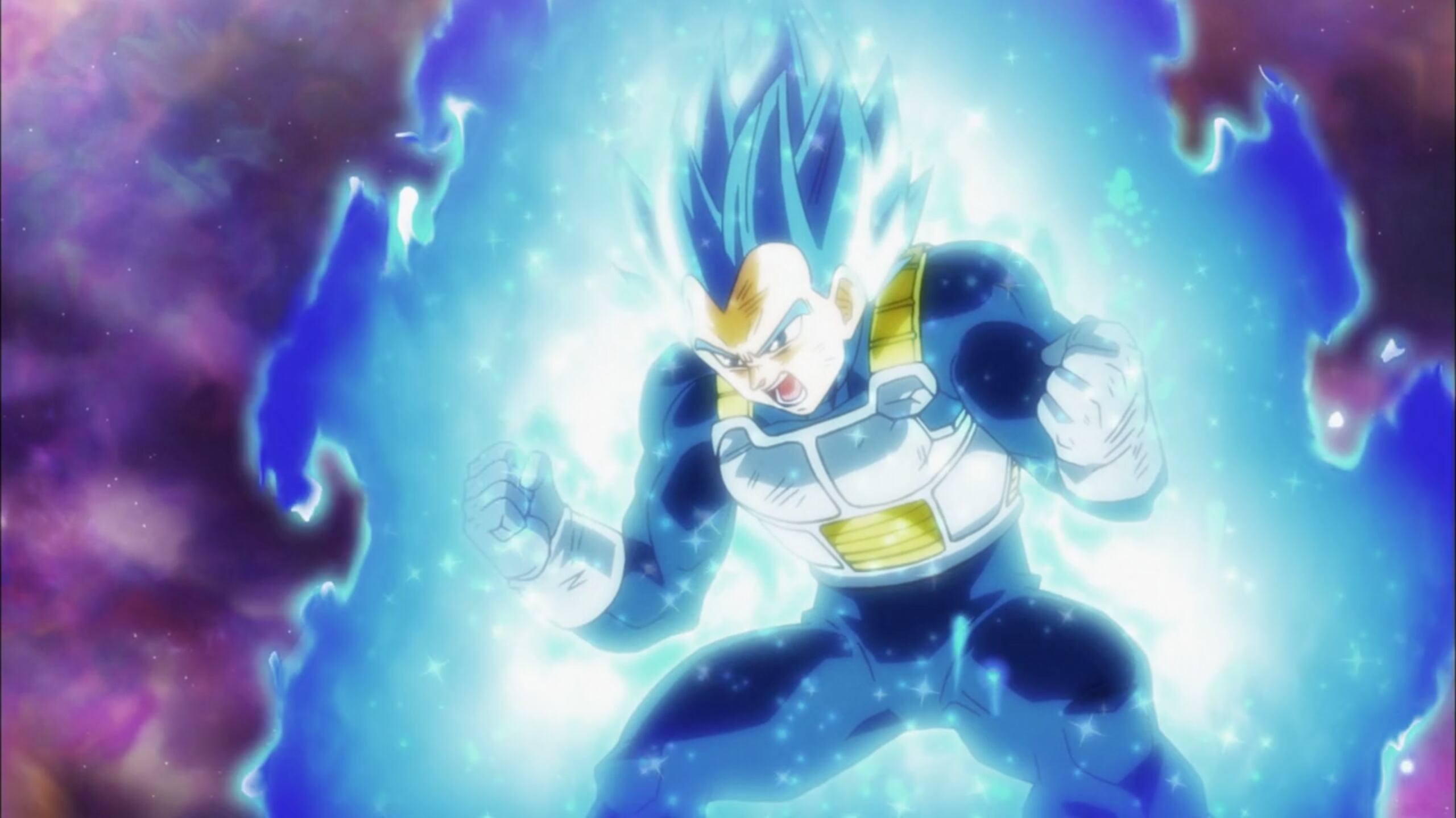Vegeta alcanza el Super Saiyan Blue Evolution en su pelea contra Jiren (Video: TheDaned / Toei Animation)