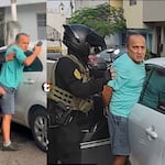 ¡Cayó ‘Ñato’! Capturan a cabecilla de banda con pasado terrorista que asaltaba repartidores y hallan arma y droga en su vehículo