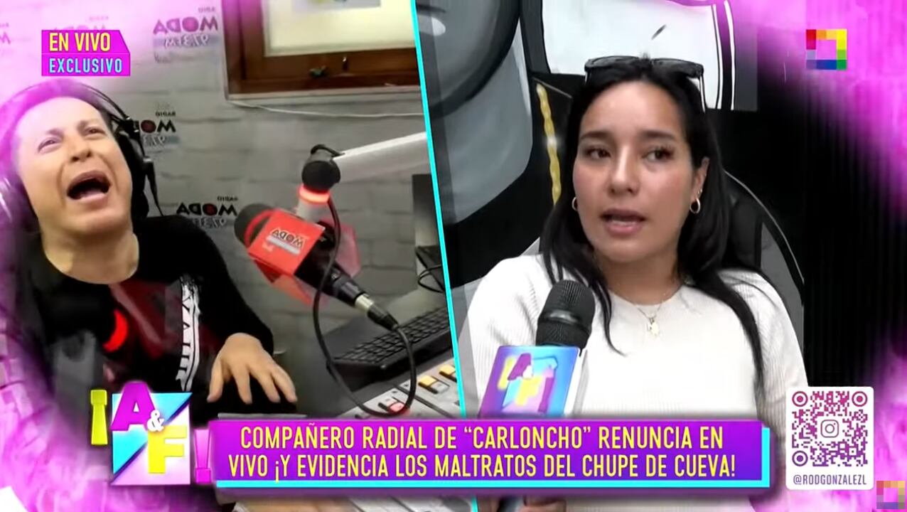 Mariana Espinoza habla sobre Carloncho y su manera de tratar a los demás.