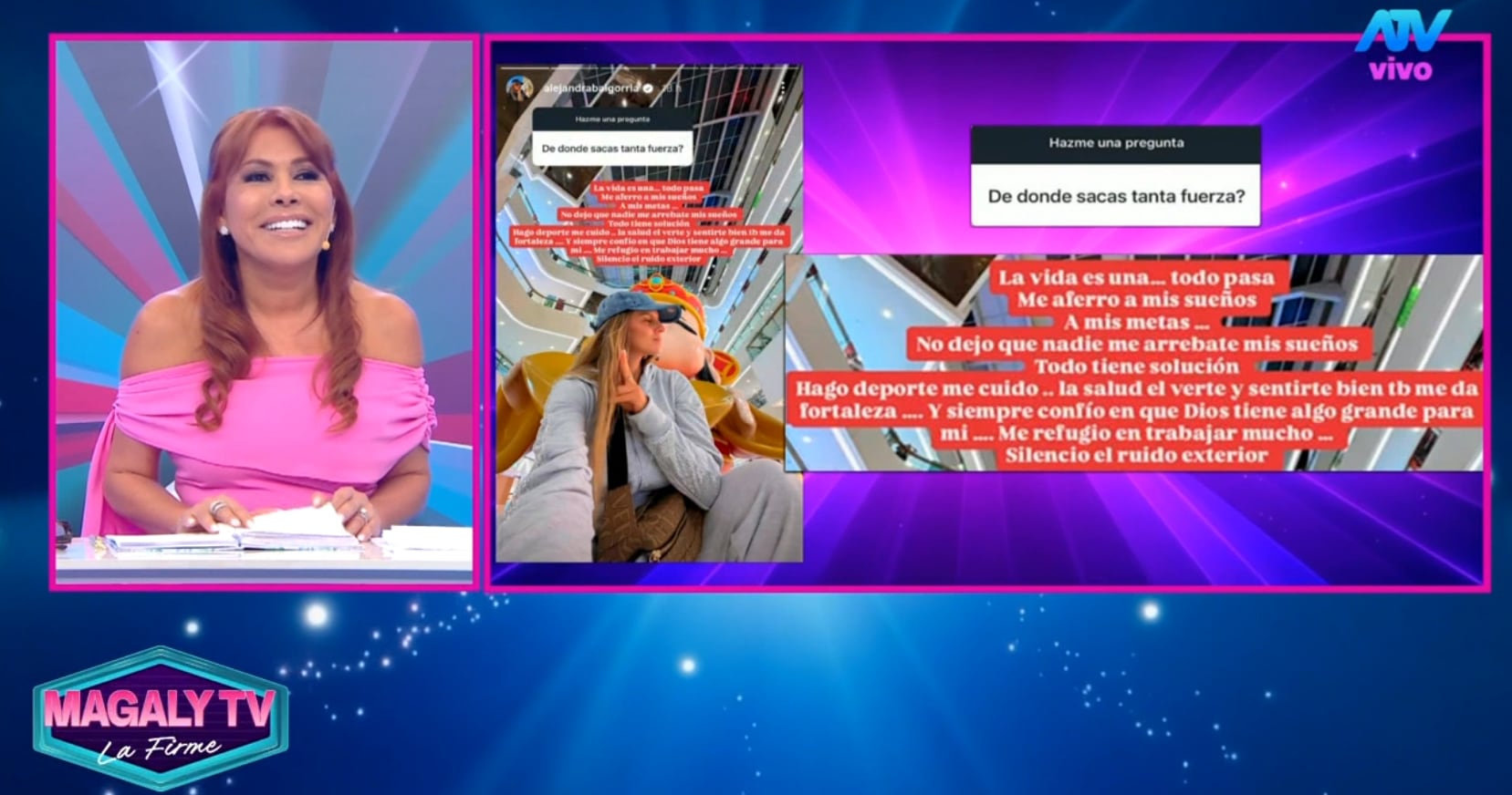 Alejandra Baigorria y su potente publicación a puertas de cumplir un año de matrimonio con Said Palao.