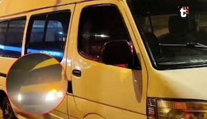 Balean a colectivo lleno de pasajeros en Ate: chofer herido conduce hasta el hospital