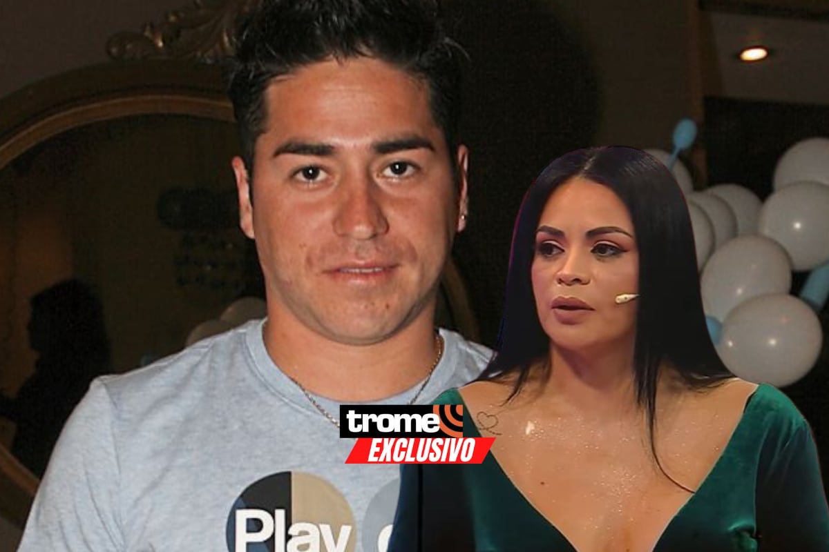 Luisito Sánchez y Leslie Moscoso