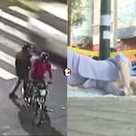 ¡Balacera en Gamarra! Atacan tienda de ropa frente a Cánepa y huyen en moto al amanecer