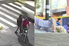 ¡Balacera en Gamarra! Atacan tienda de ropa frente a Cánepa y huyen en moto al amanecer