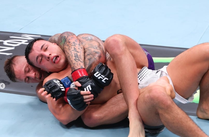 Francisco Prado sumó su cuarta derrota en UFC. (UFC)
