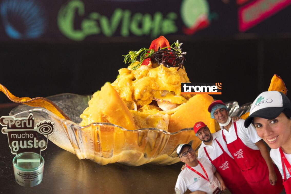 El cebiche poderoso de El Corsario está en la edición Lima de Perú Mucho Gusto. (Entrevista y Foto Compos: Isabel Medina / Trome).