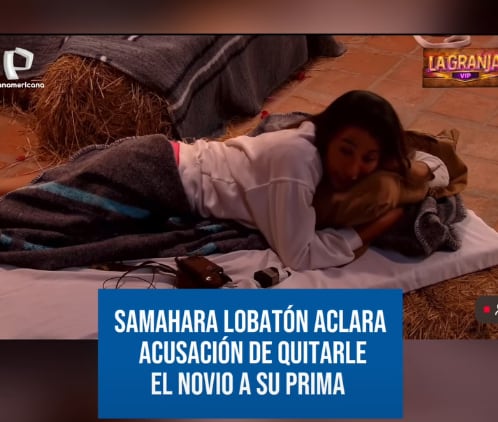 Samahara Lobatón negó que se haya metido con Youna, siendo pareja de su 'prima'.