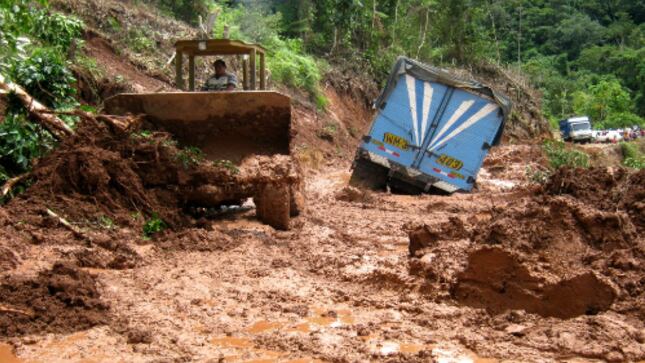 Huaicos también afectan Lima (Foto: gob.pe)