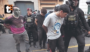 Bandas de la droga se agarran a balazos en Barrios Altos: PNP los capturó tras atentado, entre ellos un menor de 15 años