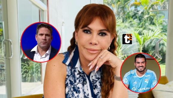 TROME- Magaly pide a Paco Bazán y a Erick Delgado las regalías por los 100k de su canal de YouTube: “Que me paguen”