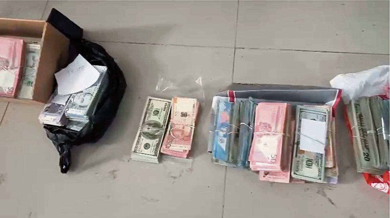 Detienen a 'Ingeniero' tras hallar dinero y laboratorio clandestino