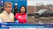 Gobierno dará trabajo temporal a personas afectadas por inundaciones en Villa El Salvador