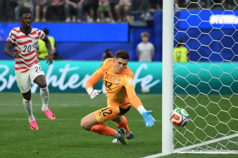 Balogun se lució con dos goles en el Estados Unidos vs. Paraguay. (Photo by Patrick T. Fallon / AFP)