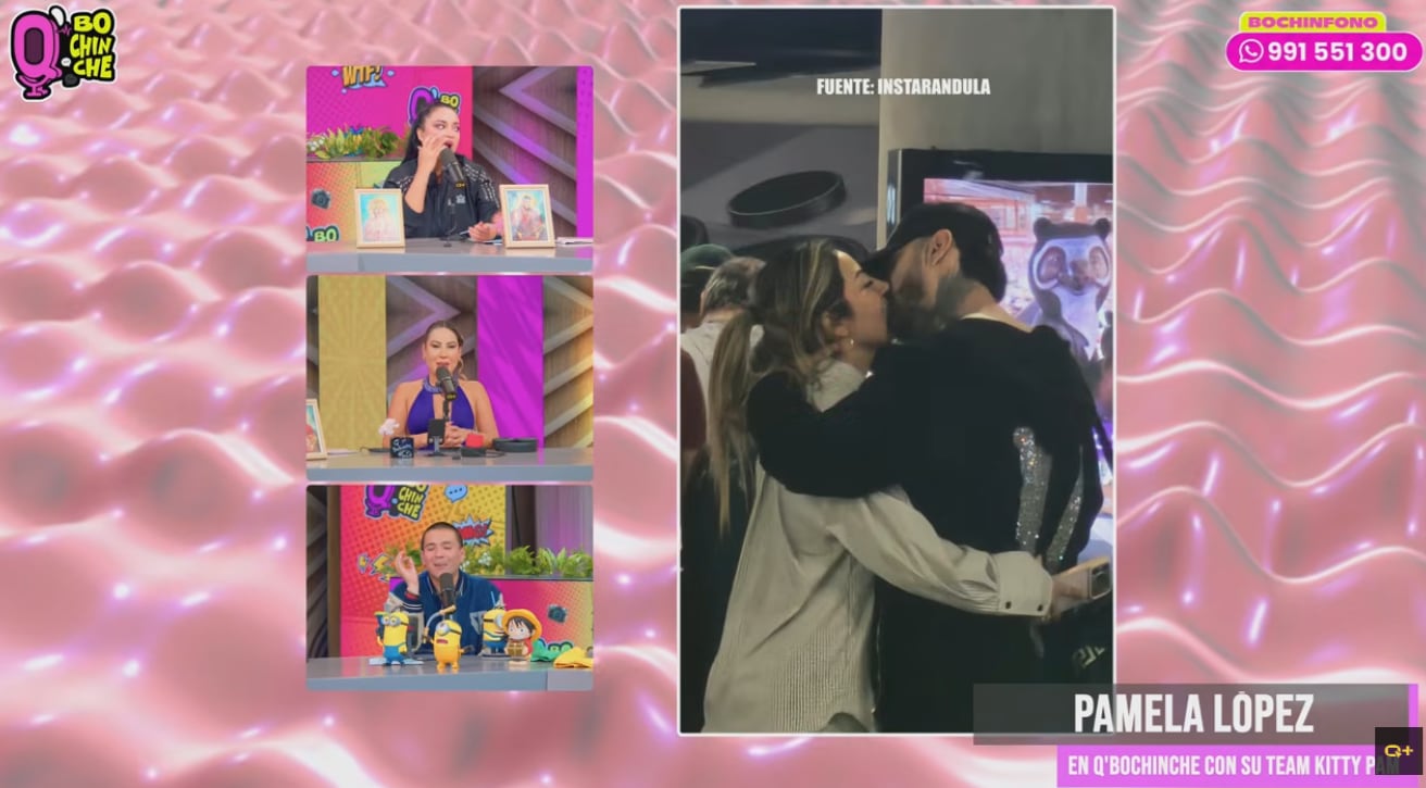Pamela López descarta que sea 'chibolera' y dice que su pareja tiene 38 años.