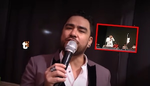 ‘La Única’ se quiebra al enterarse de la muerte de ‘Russo’ en pleno concierto: “Hace instantes estuvo aquí, es un amigo”