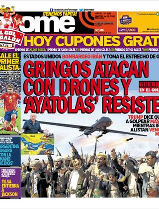 GRINGOS ATACAN CON DRONES Y ‘AYATOLAS’ RESISTEN