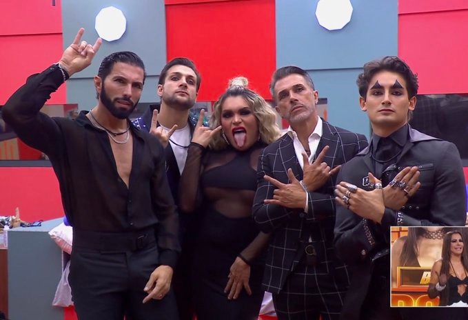 Poncho, Nicola, Wendy, Mayer y Emilio Marcos irán a la Final de La casa de los famosos, México. (Twirrer)