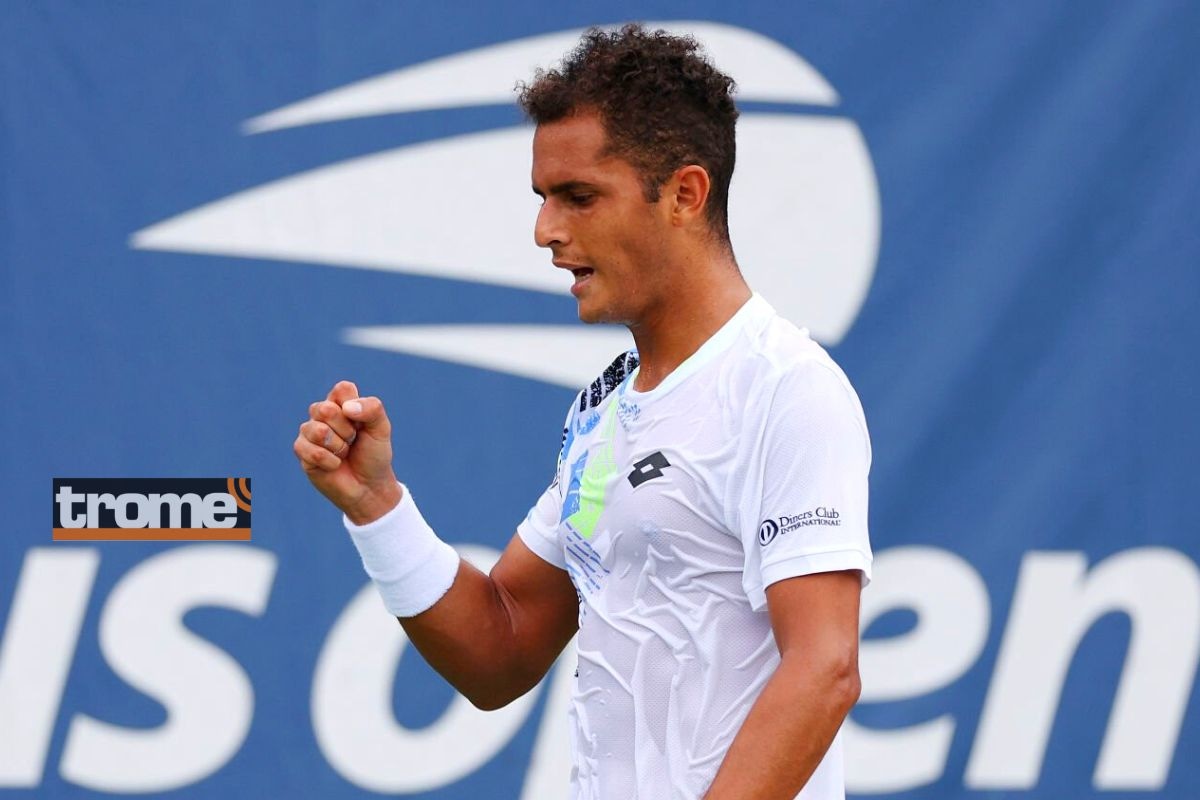 Juan Pablo Varillas debutó con triunfo en el US Open (Foto: AFP)