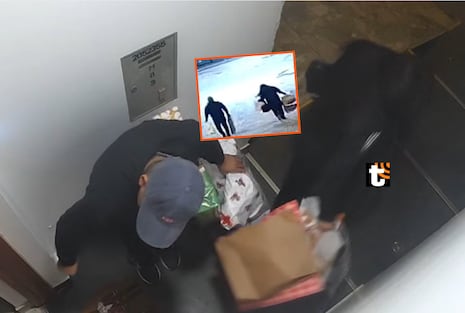 ¡Ladrones se llevan los regalos de Navidad! Cámara capta sagaz robo en vivienda en Lurín