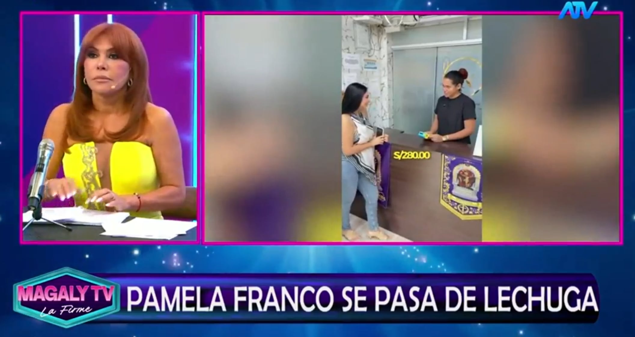 La polémica surge después de que Franco denunciara a López por presunta violencia psicológica