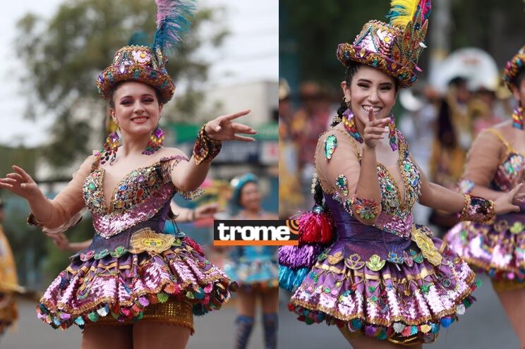 Cientos de danzantes luciendo coloridos trajes rindieron con su arte un homenaje a la Mamita Candelaria. (Isabel Medina / Alessandro Currarino / Trome).
